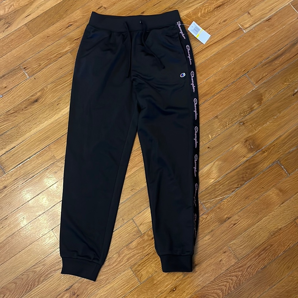 BNWT Girls Champion Black Pants Size M